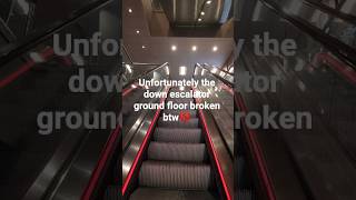 escalator up ground floor TKmaxx Haymarket