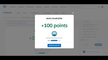 Set Up Predictions in Salesforce | Einstein Prediction Service  - Trailhead Salesforce