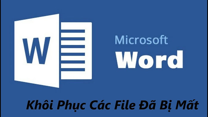 Cách khôi phục file word 2023 bị lỗi năm 2024