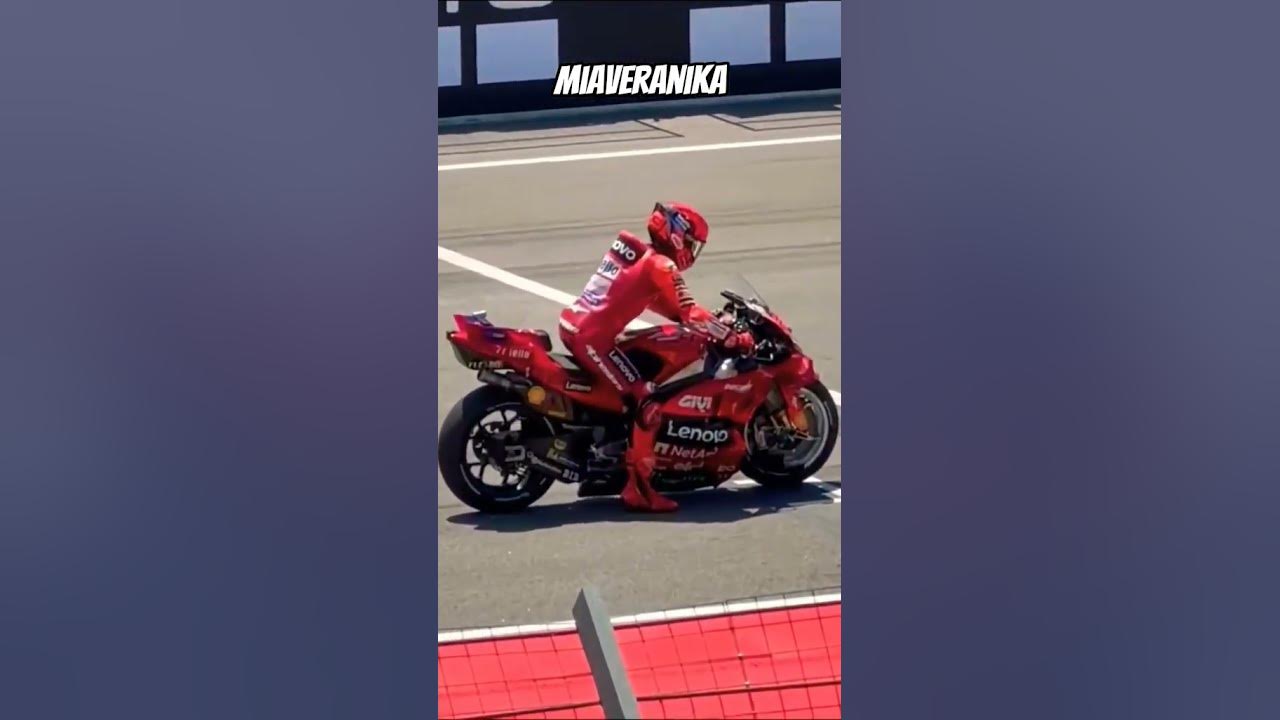 PERHATIKAN AKSI MARC MARQUEZ SEBELUM START‼️😱 #marcmarquez #motogp