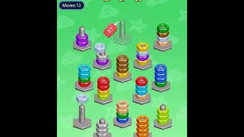 Nut Sort Puzzle Level 991 - 1000 Walkthrough