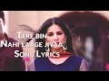 Tere Bin Nahi Laage Jiya Song Lyrics | Ek Paheli Leela (2015)