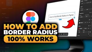 How To Add Border Radius in Figma (𝟮𝟬𝟮𝟲) | 100% WORKS | NO Yapping, To The Point! | FAST &amp; EASY