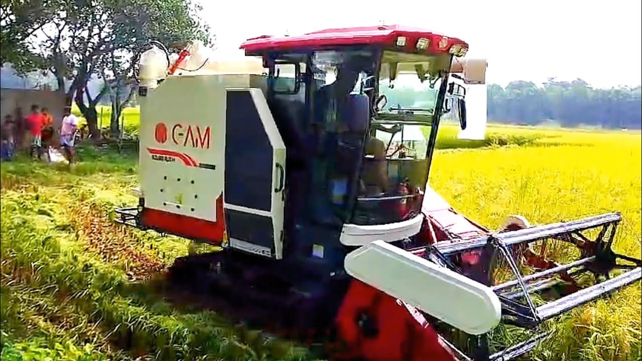 GAM 110 HP chain harvester AC CABIN HARVESTER