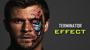 Photoshop Tutorial | Terminator Face | Terminator Effect