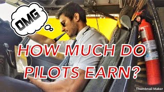Pilot salaries in india -