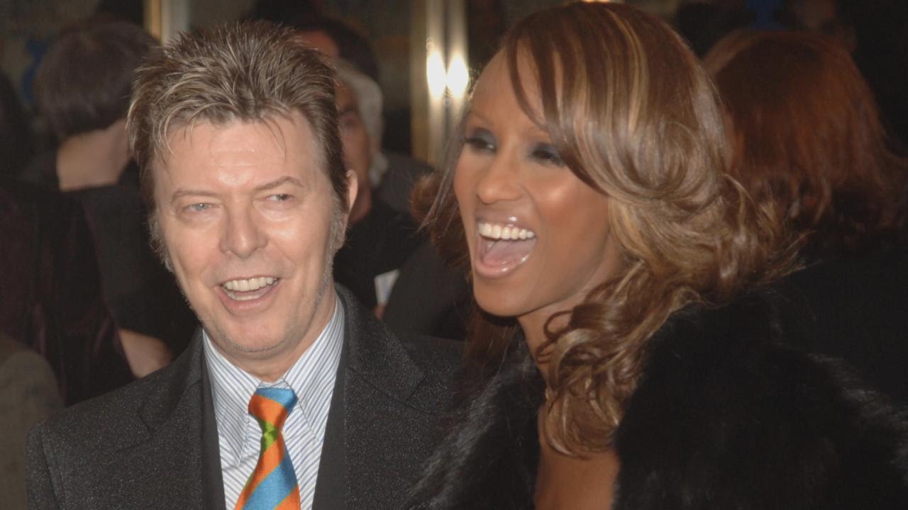 Iman Shares Tribute to David Bowie One Year After His Death - YouTube