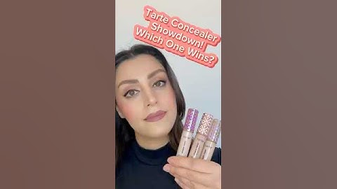 Testing 3 versions of the Tarte Shape Tape Concealer! @tartecosmetics #makeup #makeuptutorial