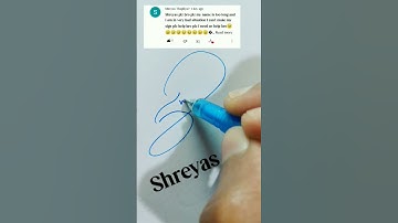 Shreyas name simple signature style 😍😍🔥❤️ #signature