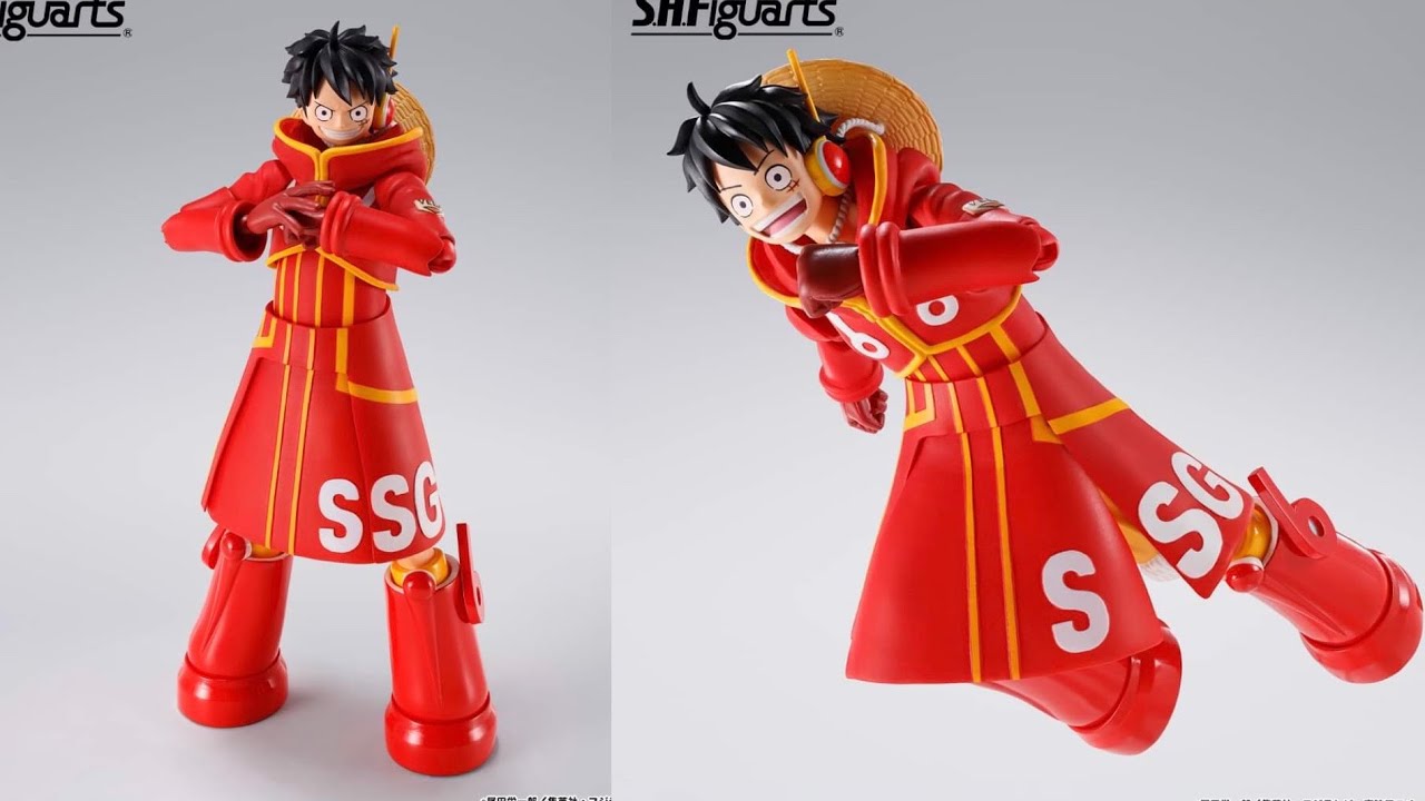 New Sh Figuarts One Piece Monkey D Luffy Egghead action figure