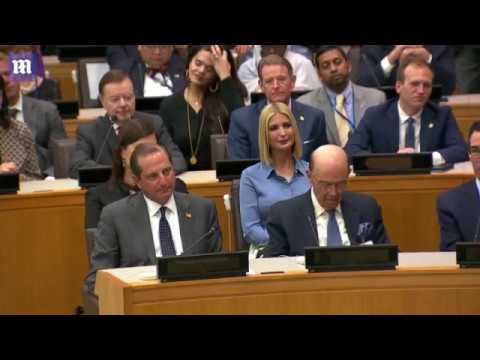 გაეროს გენერალურ ასამბლეაზე ივანკა ტრამპის ჩაცმულობამ მედია აალაპარაკა