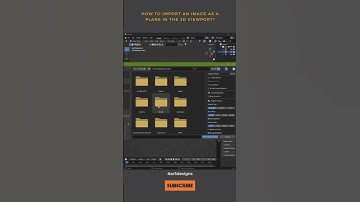 Blender Tip Import Image Plane | AR3Designs Daily Blender 3D Tips