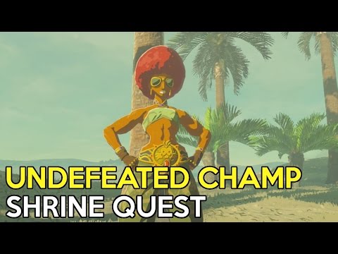 Wideo: Zelda - Raqa Zunzo, Pokonując The Undefeated Champ Na Rajdzie Piaskowej Foki W Breath Of The Wild