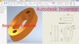 Autodesk Inventor Beginner Exercise 6