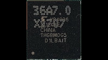 Manual In-System Programming (ISP) connections for Toshiba THGBMDG5D1LBAIT