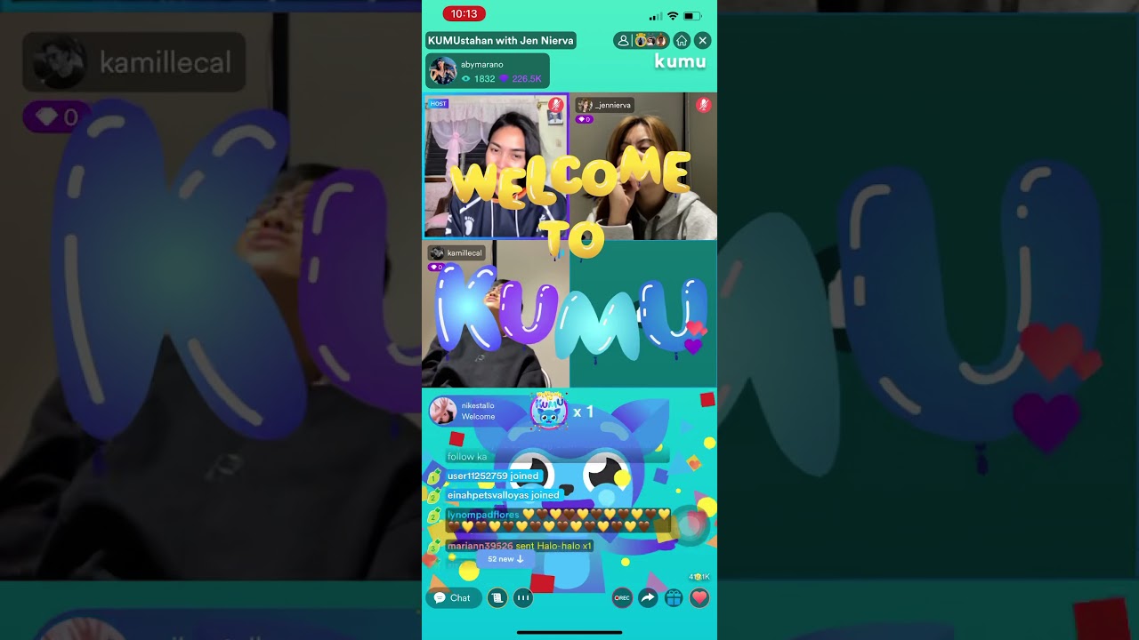 Tyang Abby with Jen Nierva and Kamille Cal Kumu Chikahan Part 4