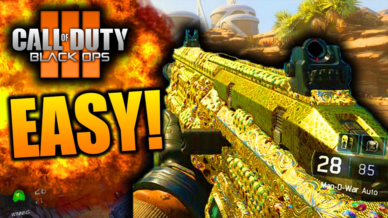 How To Get Gold Guns In Black Ops 3