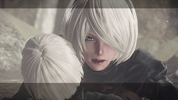NieR:Automata - All Main Endings: A, B, C, D, E - (+ Both 9S options, Delete Data, Title Screen)