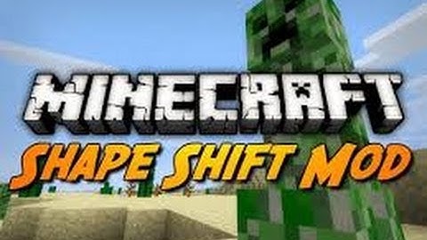 Minecraft 1.6.2 Mod - The Shape Shifter Mod (Turn into any Mob in the game)