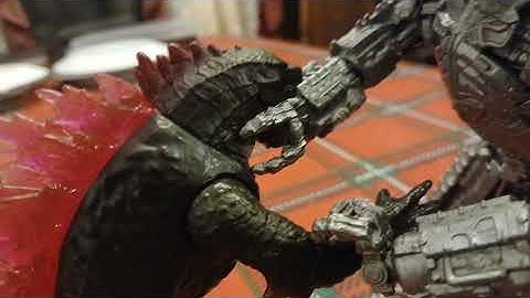 Godzilla evolved vs mechagodzilla (part 1)