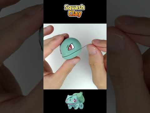 <strong>SIMPLE</strong> Pokémon Bulbasaur Clay <strong>Making</strong> #Shorts