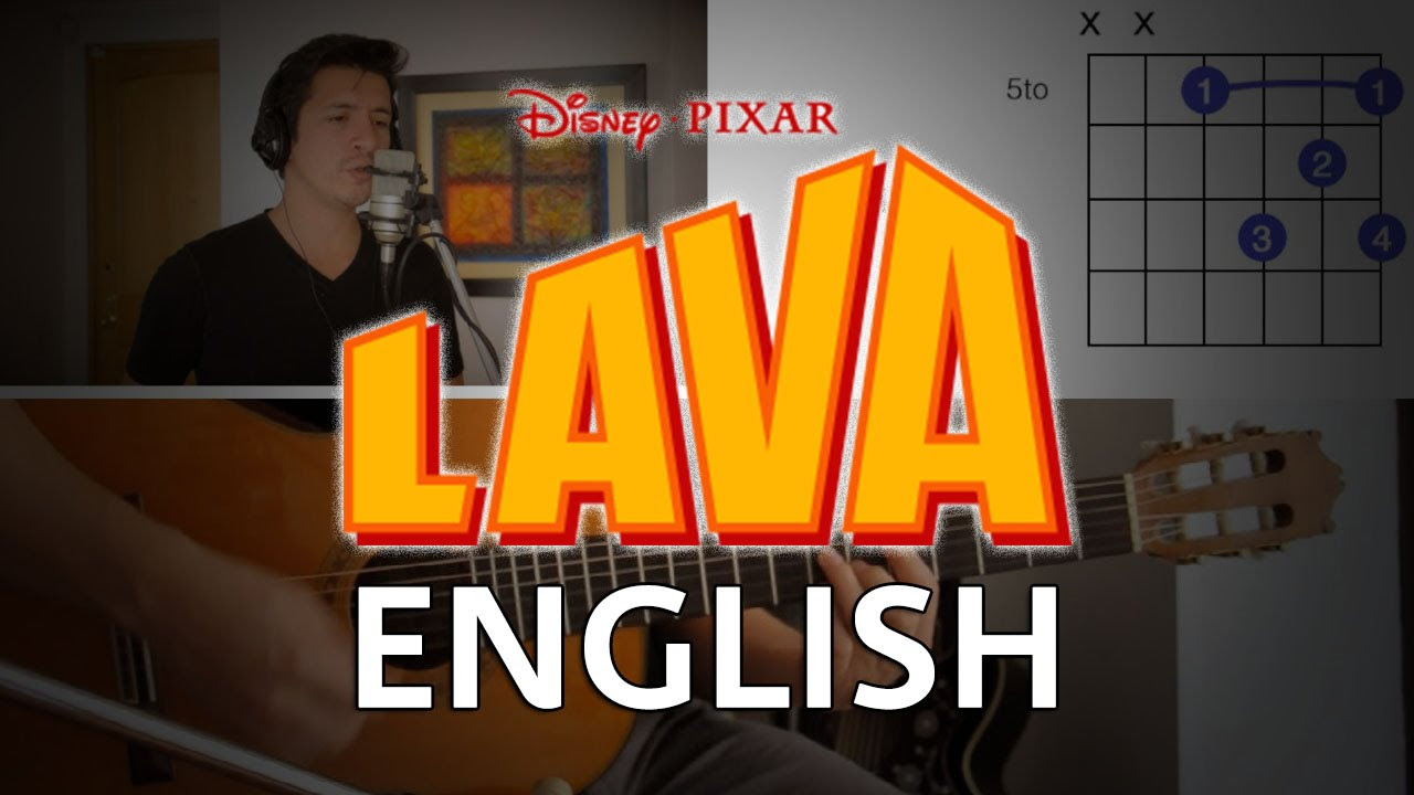 I Lava: Disney • Pixar — Урок по гитаре и аккорды [Mauro Martinez]