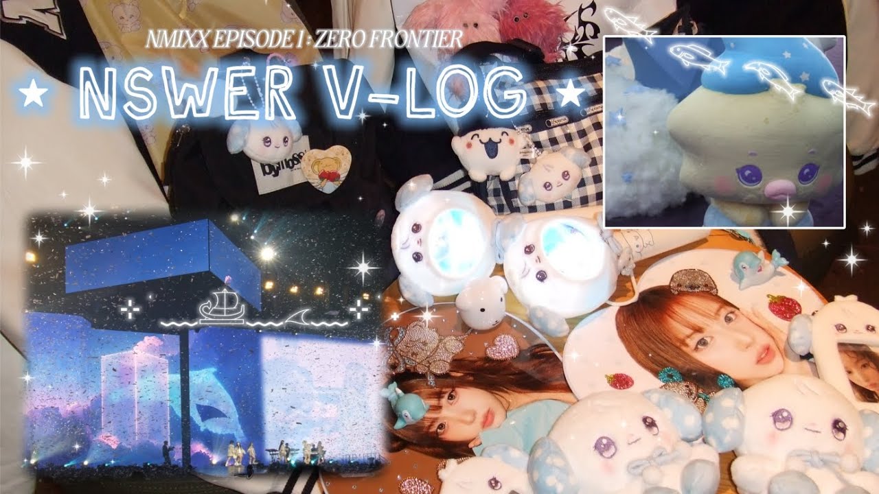 [ 엔써로그 ] 마참내❗️엔믹스 콘서트 막콘 브이로그⋆ꕥ˚•. | 콘서트 MD 팝업 | 단콘으로 엔써 종신계약합니다 NSWER V-LOG