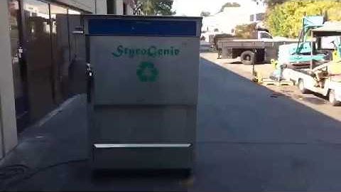 Styro Genie Styrofoam Foam Densifier Compactor Baler SG-1200 Recycler