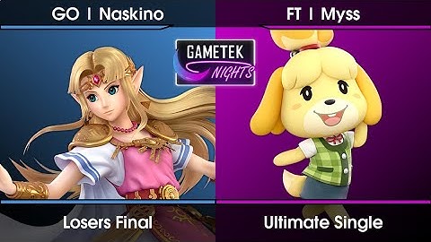 Gametek Night 2023.17 Losers Final - Naskino (Zelda) Vs. Myss (Isabelle) SSBU Ultimate Tournament