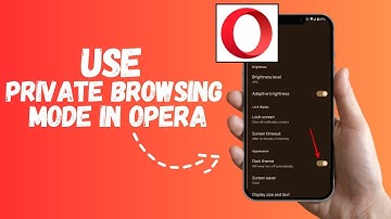 How to Use Private Browsing Mode in Opera Browser