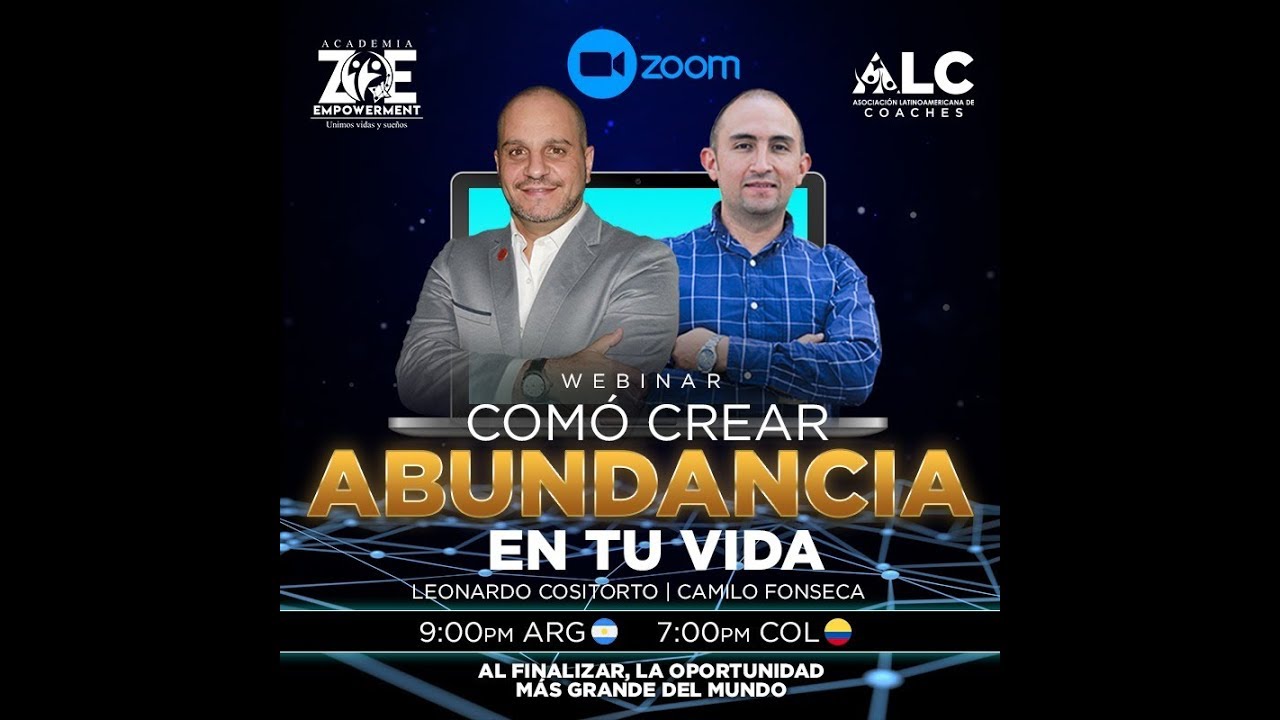 Como crear abundancia en tu vida - Leonardo Cositorto - YouTube