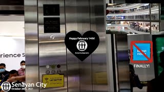 [Dual View Retake] Schindler 5400AP MRL Scenic Lifts / Elevators at Senayan City, Jakarta