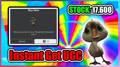 [UGC LIMITED] Ultimate Easy Obby Script - Instant Get Brightbill (USA)