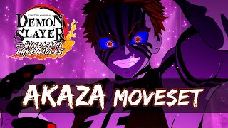 Demon Slayer - Akaza Moves [The Hinokami Chronicles No HUD]