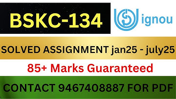 BSKC-134  SANSKRIT MEDIUM solved assignment JAN25-JUL25| BSKC-134  solved assignment 2025 Il 2025