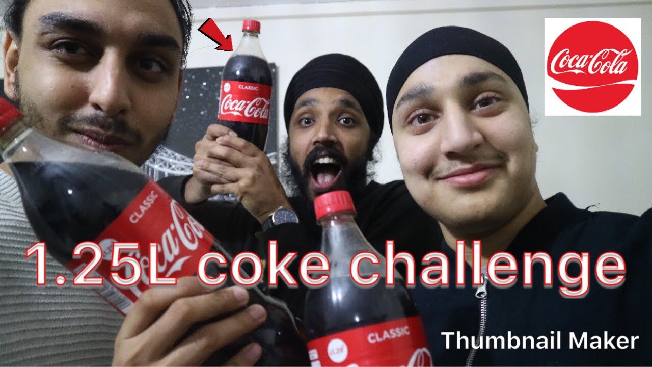 COKE CHALLENGE BURPING YouTube