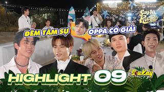 HIGHLIGHT TẬP 9: Oppa Isaac xuất hiện, Vũ Thịnh - Đỗ Phú Quí trút hết nỗi lòng | Say Hi Rực Rỡ