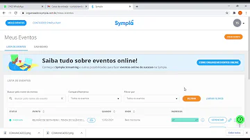 Como excluir minha conta no sympla?