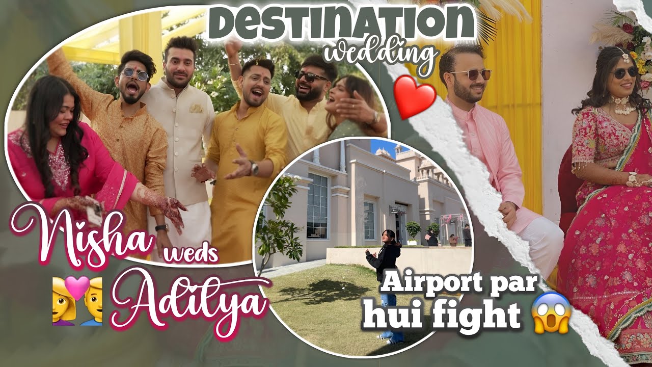 Destination Wedding in Bhopal😍| Airport Par Hua Masla😮‍💨| Shifa Memon