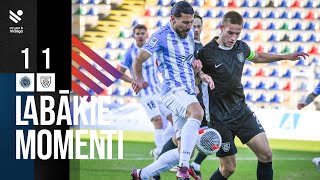 12. kārta: Riga FC 1:1 Valmiera FC (Labākie momenti)