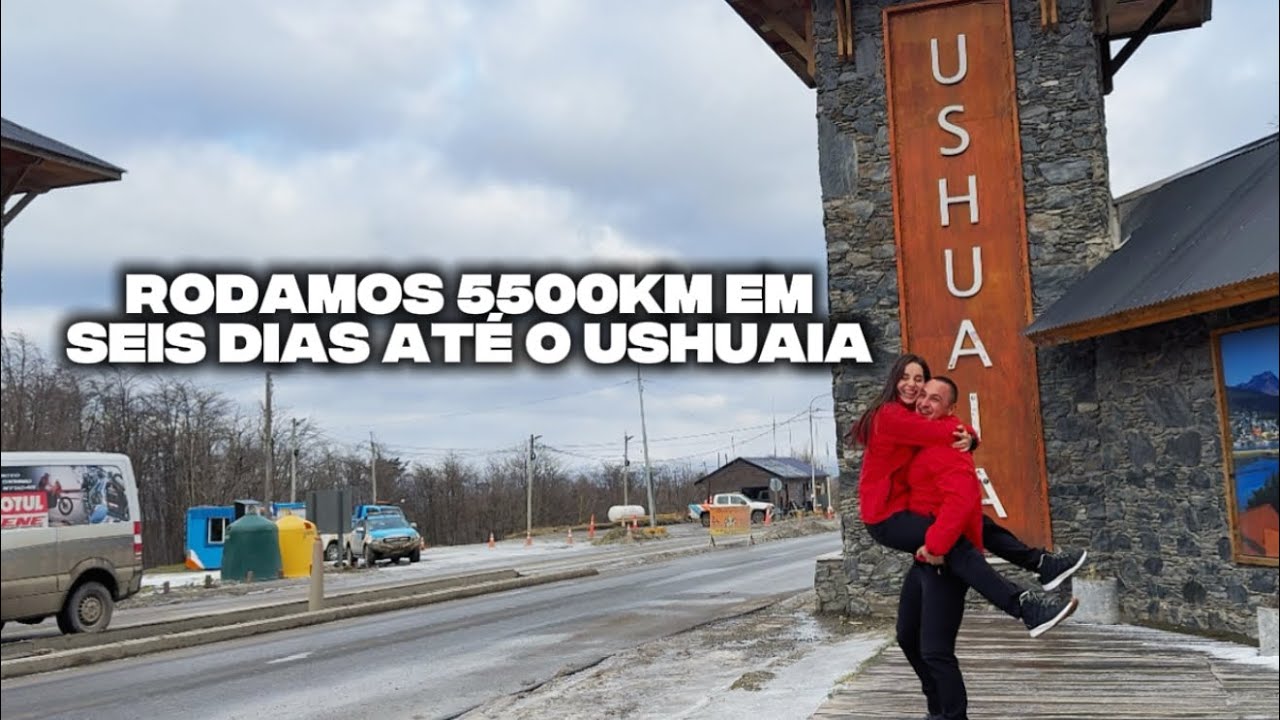 5500km de Itapema ao Ushuaia de CARRO no INVERNO
