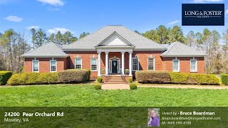 Sale: 4 Beds - 3 Baths - 4617 sq ft - Moseley - VA [$1,575,000] MLS #: 2607020
