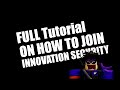 Full tutorial on how to join innovation security 2023