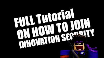 FULL Tutorial On How To Join Innovation Security 2023