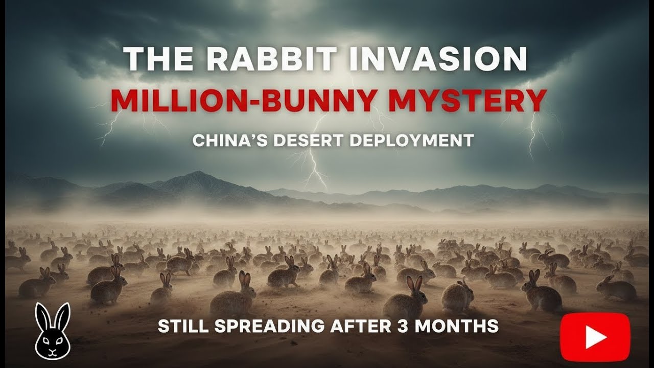 Why China released over 1 million rabbits in Desert