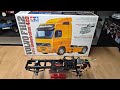 Tamiya volvo fh12 globetrotter build part 1