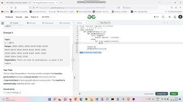 String Permutations (With Recursion) | POTD | GFG | Python