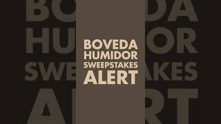 WIN A Custom Boveda Humidor Signed by 30 Cigar Legends! 🍂