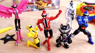 暴太郎戦隊ドンブラザーズ！＋ゼンカイザーブラック レビュー！全員分のチェンジヒーローズを一気に紹介！ドンモモタロウ・オニシスター・キジブラザー・サルブラザー・イヌブラザー