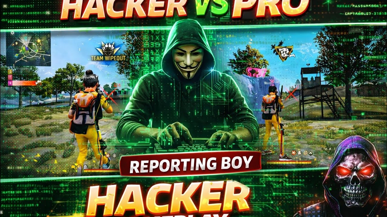 Garena please action lo 🙏 freefire hacker gameplay